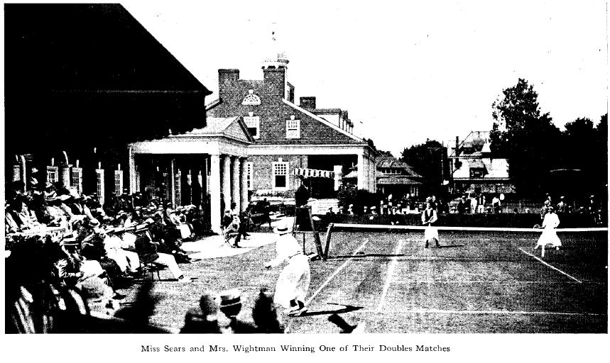 Sears and Wightman - Phila. Cricket Club - June 1915